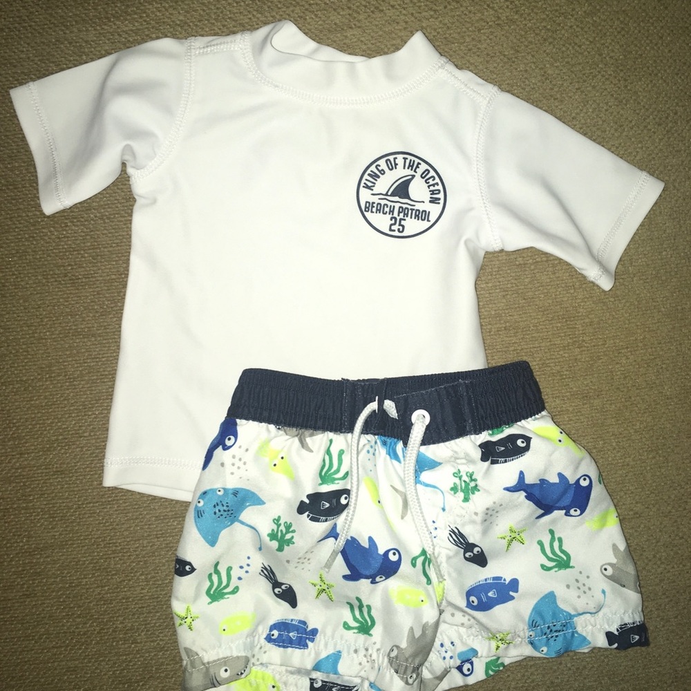 Baby Boy Swimsuit Set